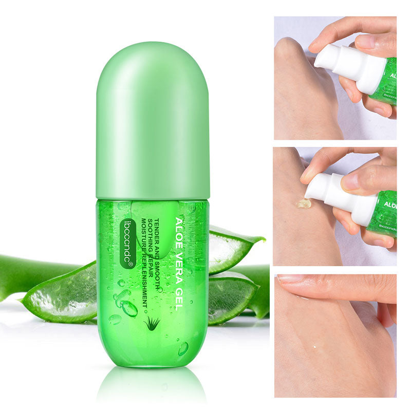 Cápsula de 50 ml de gel de aloe hidratante calmante para el cuidado de la piel