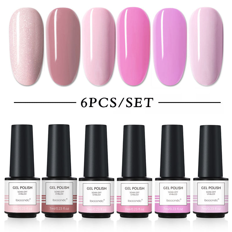 Gel polish ibcccndc pink kit