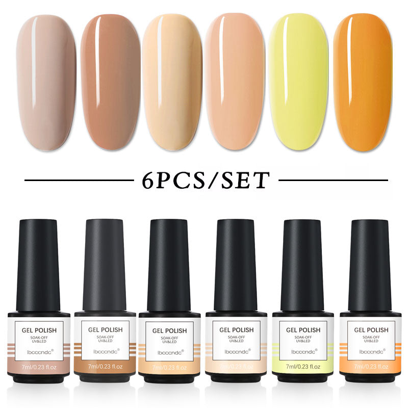 Gel polish ibcccndc yellow kit