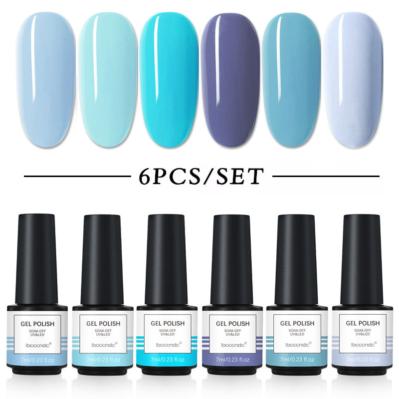 Gel polish ibcccndc blue kit