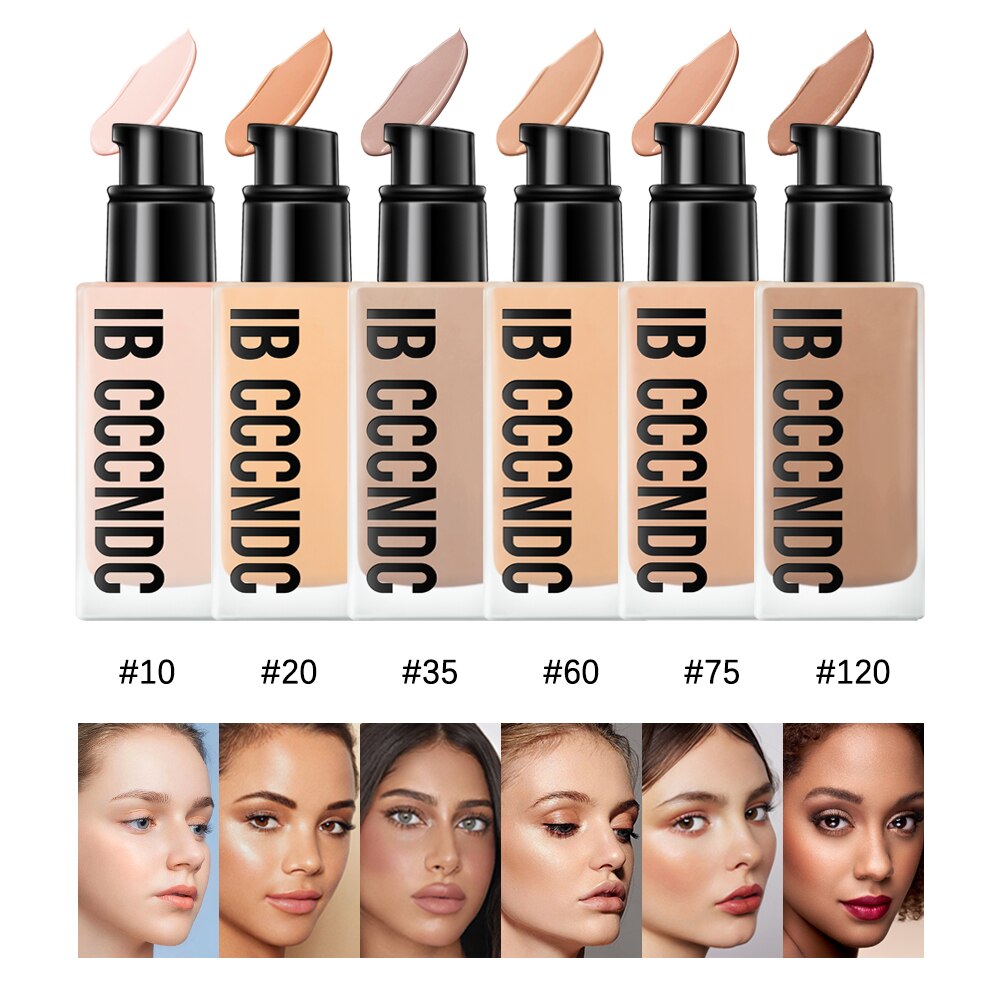 30ml Flawless Foundation Full Coverage Liquid Concealer