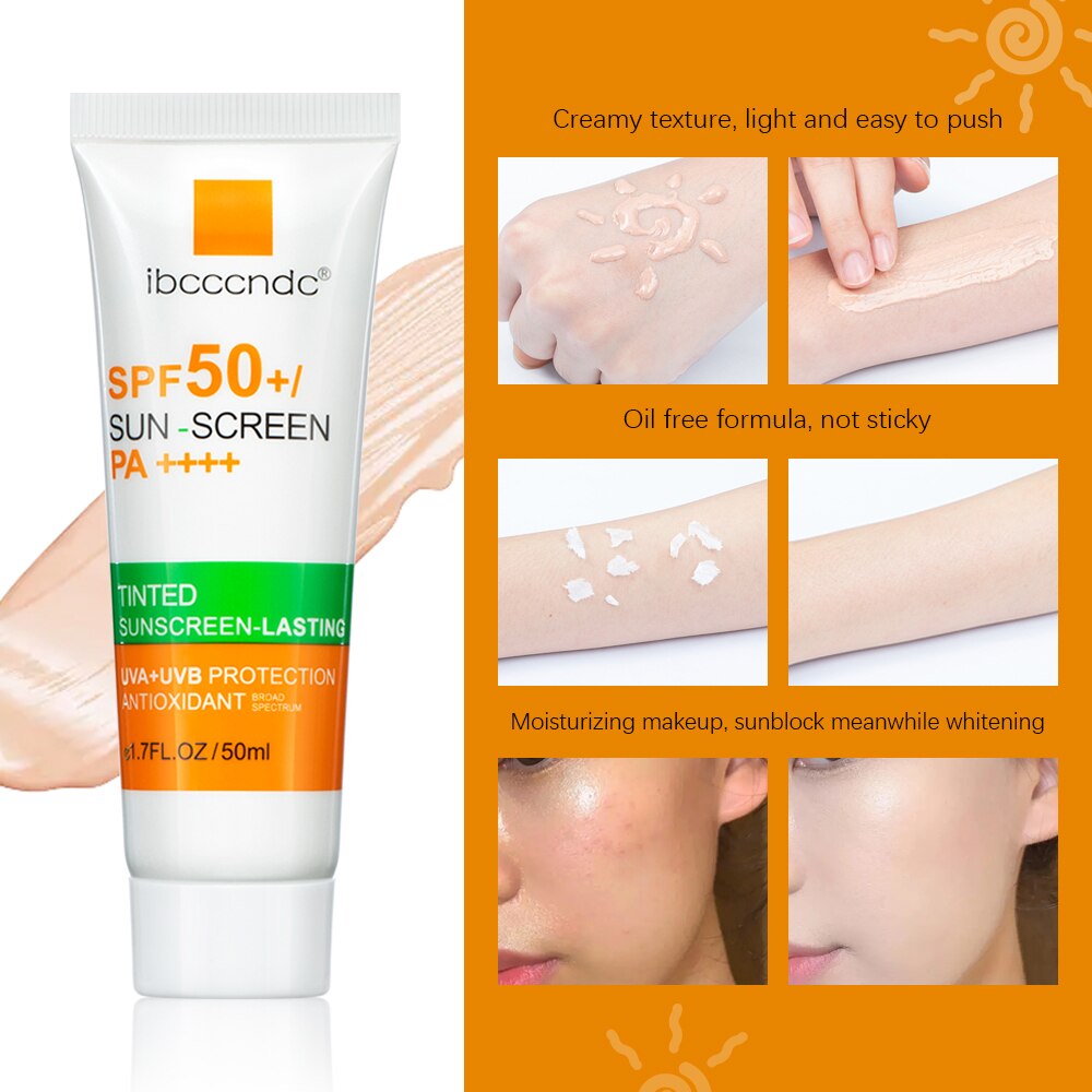 Sun protection cream SPF 50 Oil free - ibcccndc | Free Shipping ...