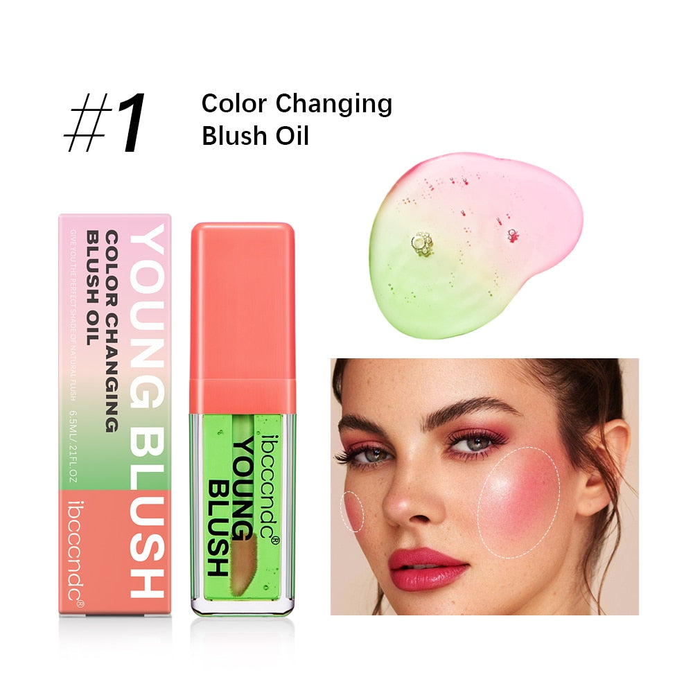 Color Change Blush Oil Colorete rosa