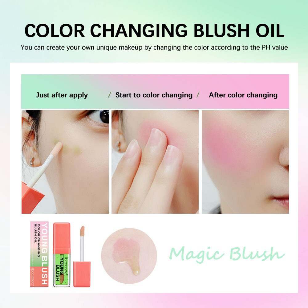 Color Change Blush Oil Colorete rosa