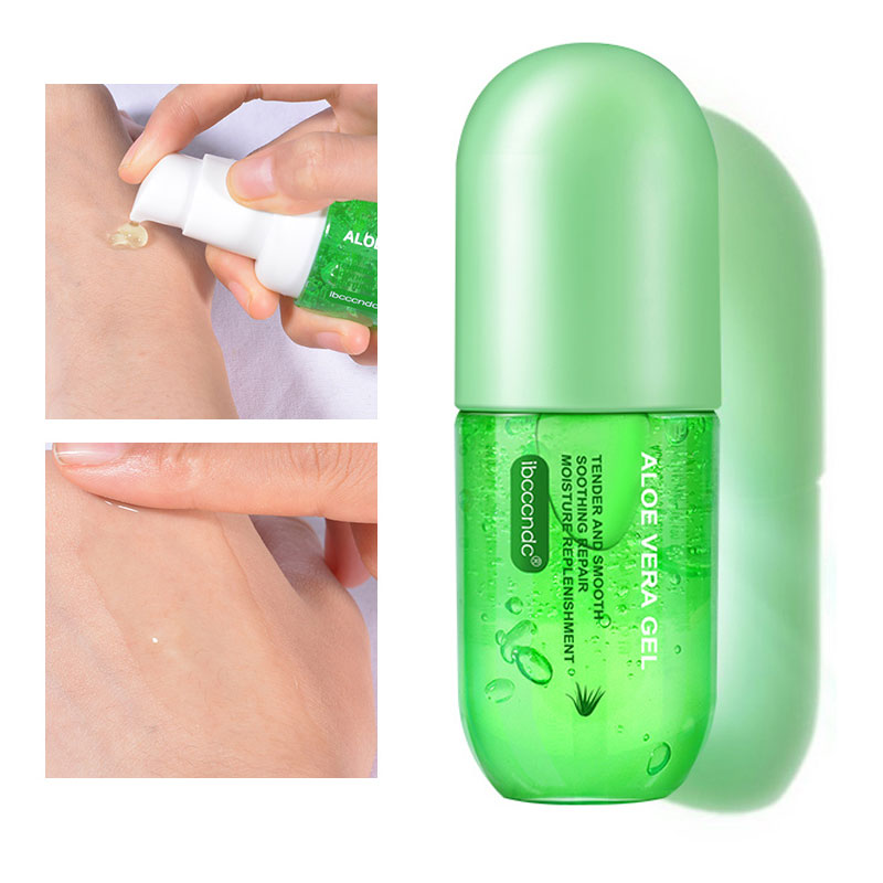 Cápsula de 50 ml de gel de aloe hidratante calmante para el cuidado de la piel