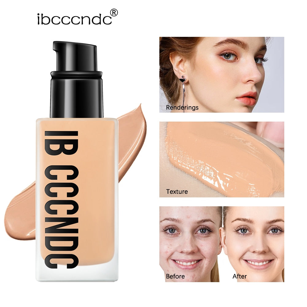 30ml Flawless Foundation Full Coverage Liquid Concealer